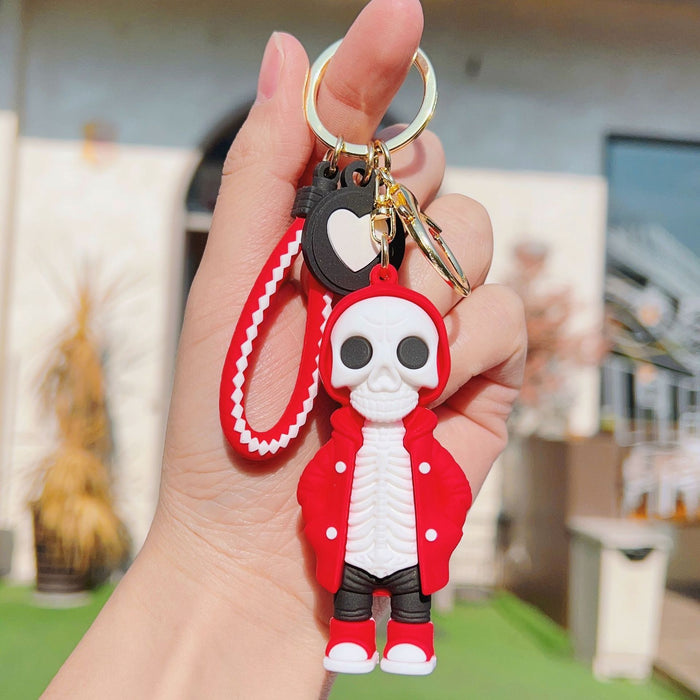 Wholesale  Cartoon Keychain Pendant Car Key Chain Small Jewelry