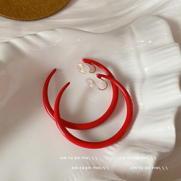 Wholesale Butterfly ear clip without ear hole, niche earring