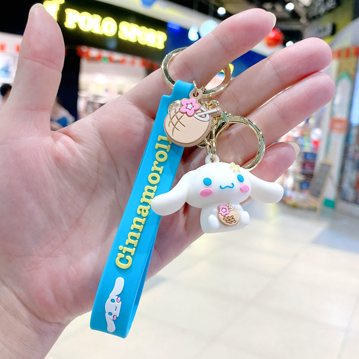 Wholesale Cartoon Cat Keychain Cute Car Key Accessory Metal Fashion Gift MOQ≥2