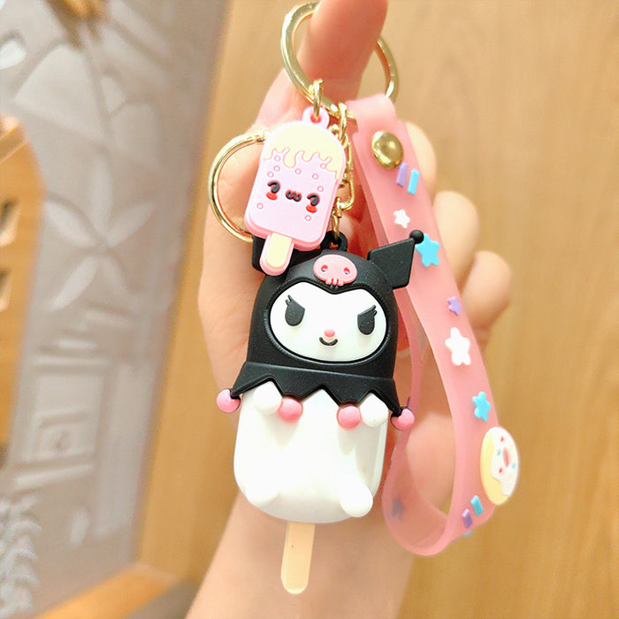 Wholesale PVC Cartoon Popsicle Keychain JDC-KC-Aile013