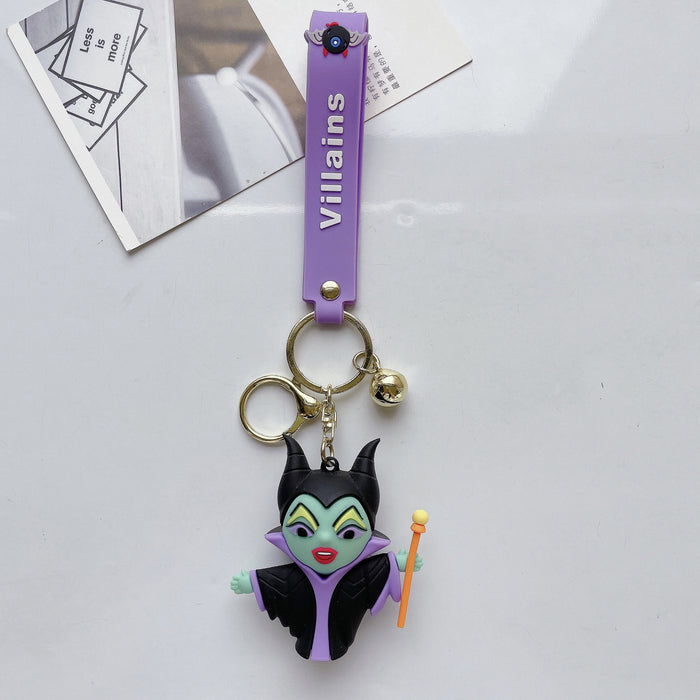 Wholesale Cartoon Doll Silicone Keychain JDC-KC-JuShu046