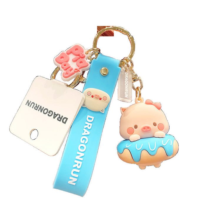 Wholesale Cartoon Silicone Keychain JDC-KC-MZL015