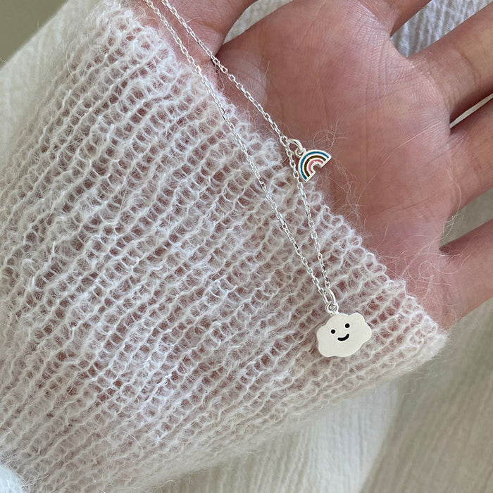 Wholesale Pure silver necklace collarbone chain