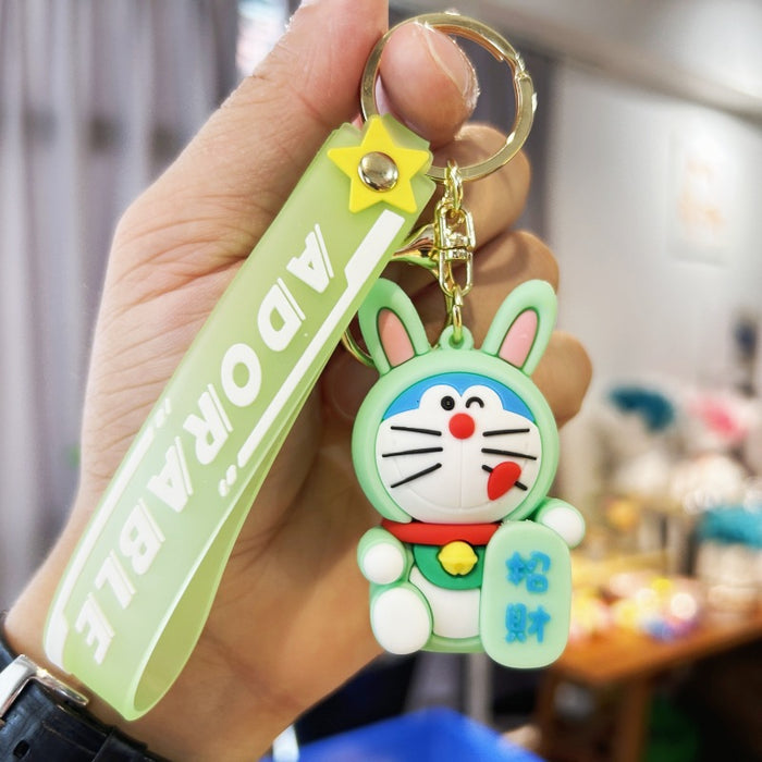 Wholesale PVC Cartoon Doll Keychain JDC-KC-WuYi186