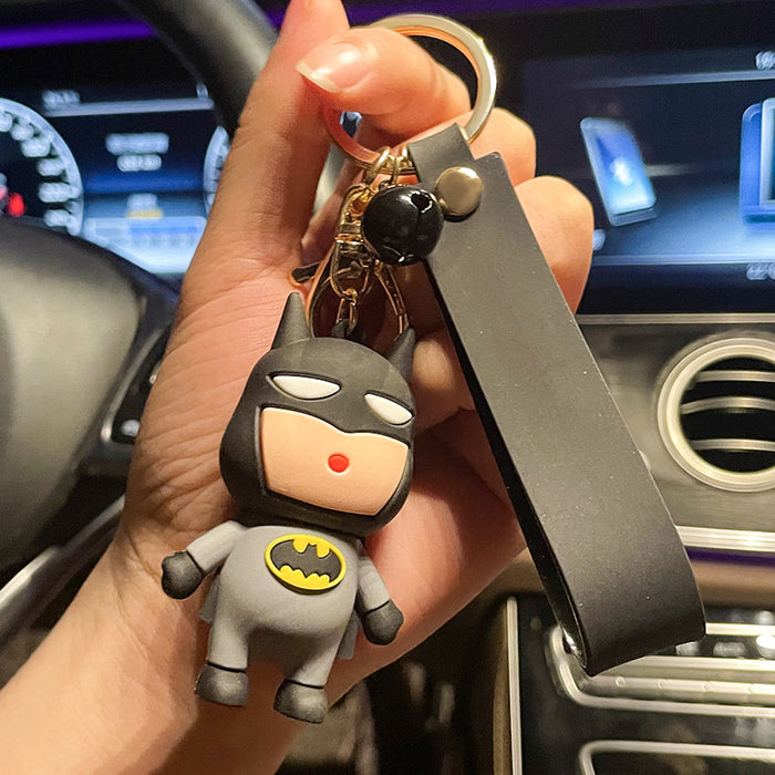 Wholesale Cartoon Doll Silicone Keychain JDC-KC-Benxin033