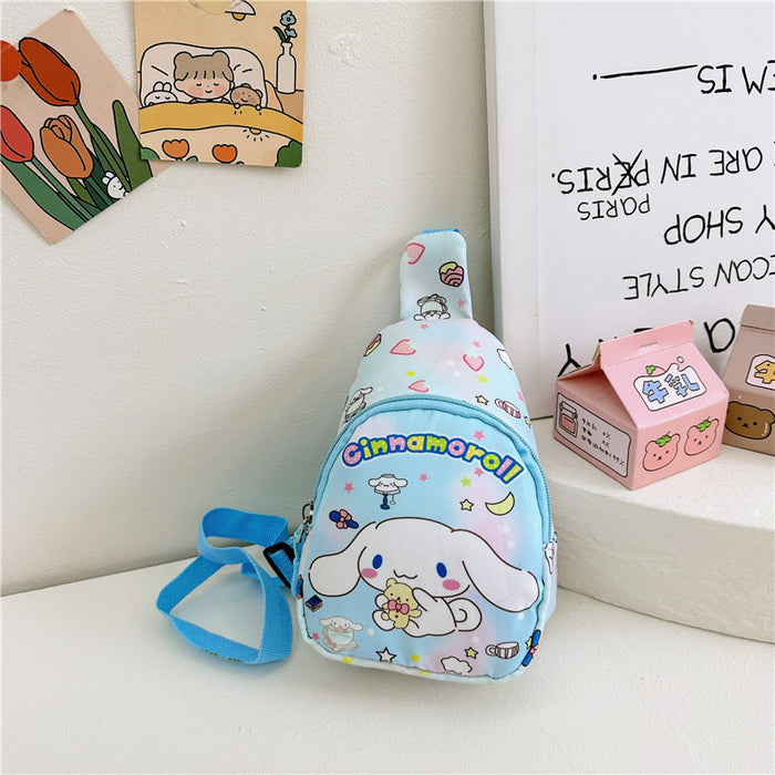 Wholesale waist bag  gift bag cute children' s chest bag new cartoon  shoulder messenger bag