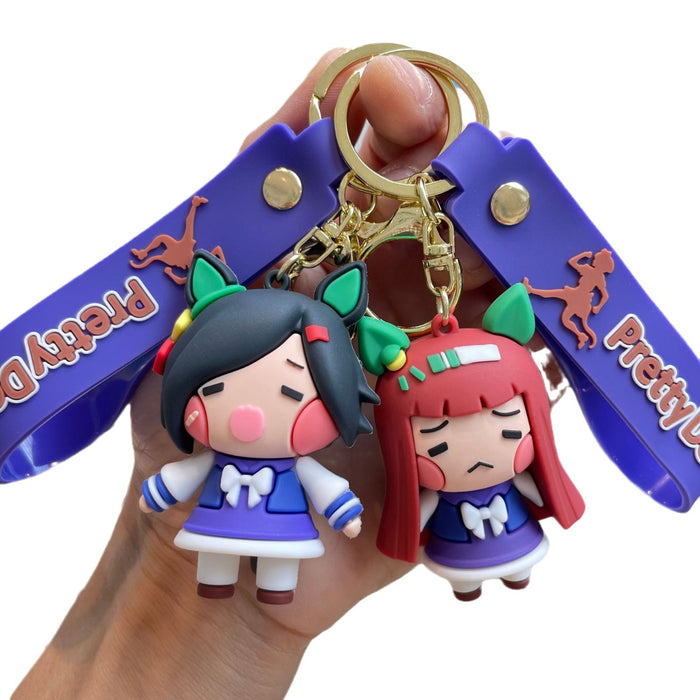 Wholesale Keychain games, peripheral figurines, cartoon dolls, backpacks, pendants, car keychains