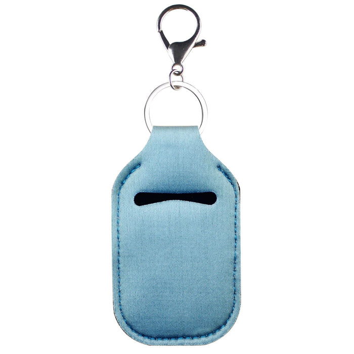 Wholesale Hair Art Hand Sanitizer Leather Case Keychain JDC-KC-YiTian002