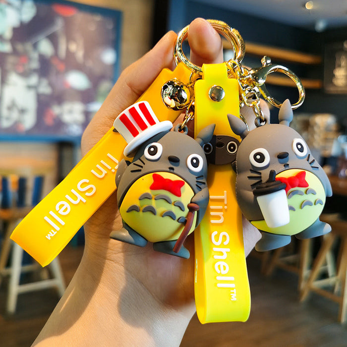 Wholesale Cartoon Doll 3D Rubber Keychain JDC-KC-Tingm074