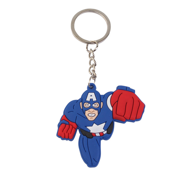 Wholesale PVC 10-pack Cartoon Anime Hero Keychains JDC-KC-MiLai004