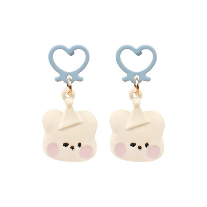 Wholesale   Cute Star Cartoon Earrings Bear Earrings Earrings Women