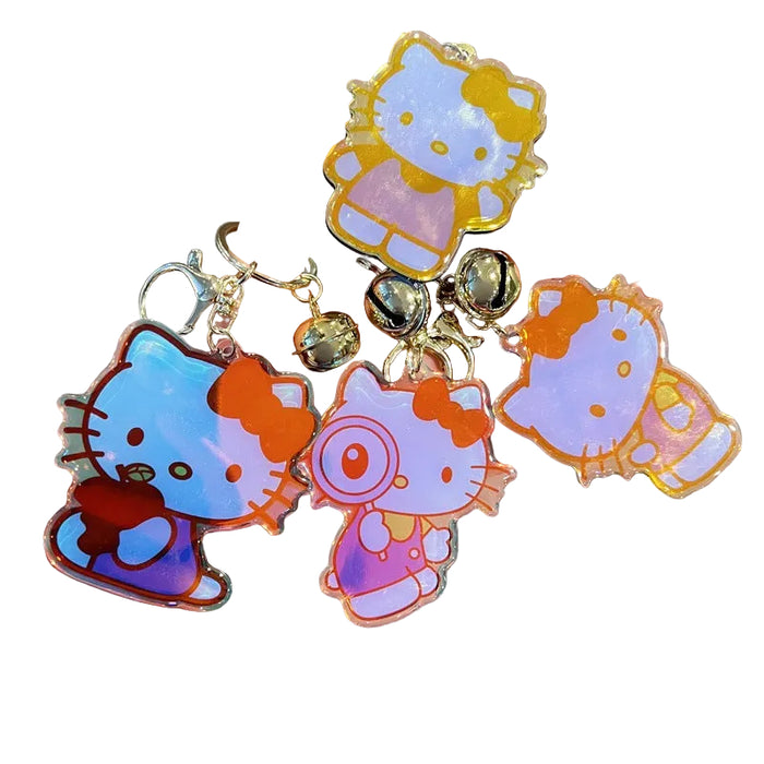 Wholesale 5 PCS Creative Cartoon Acrylic Cute Keychains