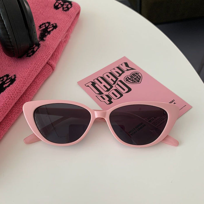 Wholesale Pink Cat-Eye Sunglasses for Women  Brown Summer
