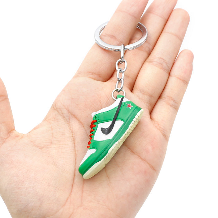 Wholesale PVC Basketball Shoe Model Keychain JDC-KC-QLPing016