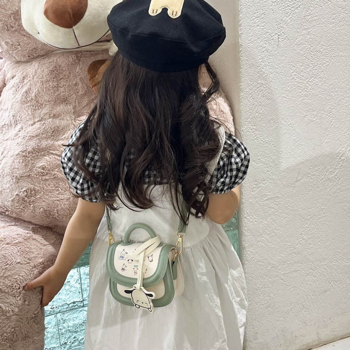 Wholesale New Cute Cartoon Small Square Bag for Children, Handheld Single Shoulder Crossbody Bag