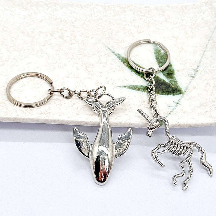 Wholesale Halloween Animal Pendant Alloy Keychain JDC-KC-TYS002