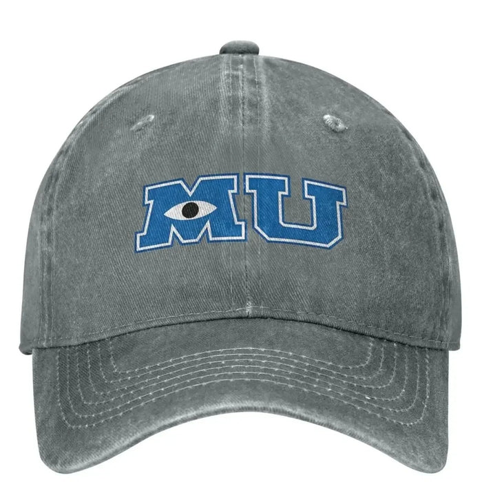 Wholesale Pure Cotton Washed Baseball Cap With Letter Print Adjustable Retro Style Sun Hat For Men Women