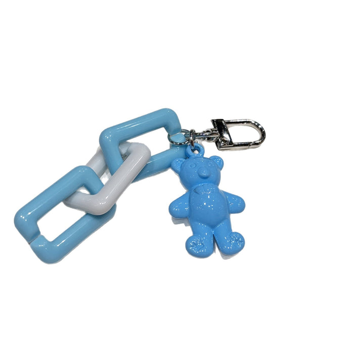 Wholesale DIY Acrylic Bear Keychain Pendant Handmade Earphone Bag Pendant Car Bag Accessories