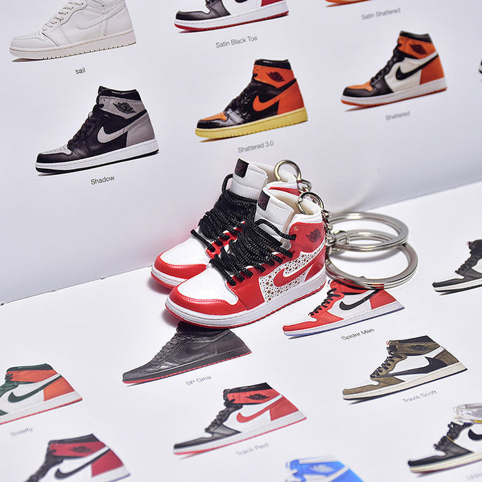Wholesale Mini Basketball Shoes Keychain JDC-KC-LCheng001