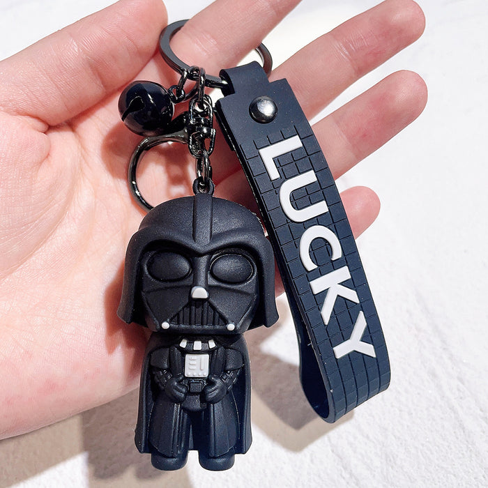 Wholesale Cartoon Silicone Doll Keychain JDC-KC-QiChao057