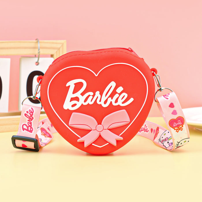 Wholesale Cartoon Silicone Zip Coin Purse for Kids Cute Crossbody Bag for Earphones MOQ≥5