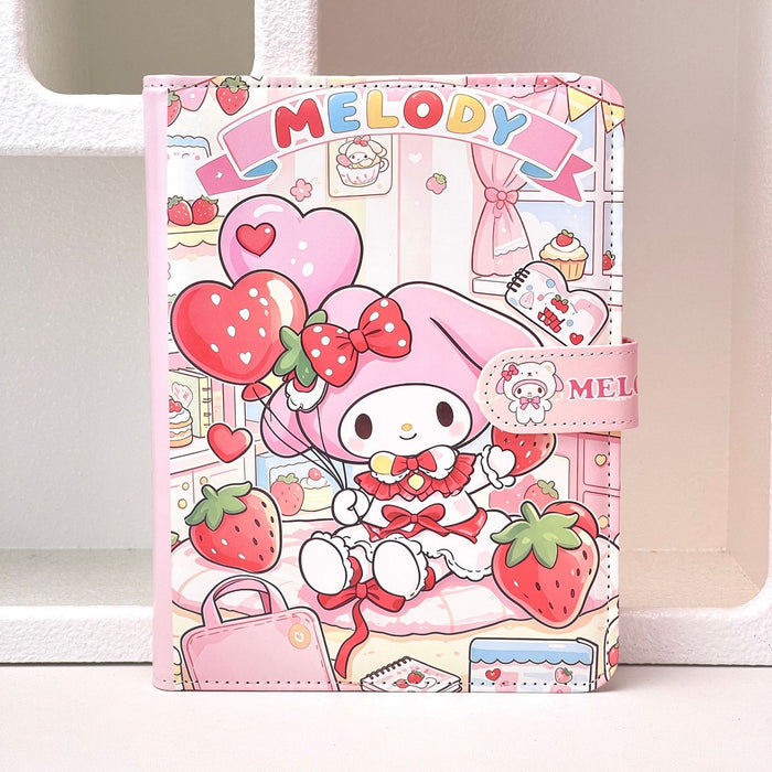 Wholesale Trendy Cartoon Cat Dog A5 Loose Leaf Notebook with PU Cover Chic Journal Diary