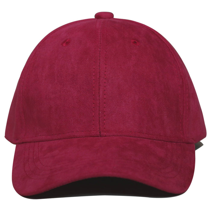 Wholesale Leather Solid Color Curved Brim Baseball Cap JDC-FH-Chunq002