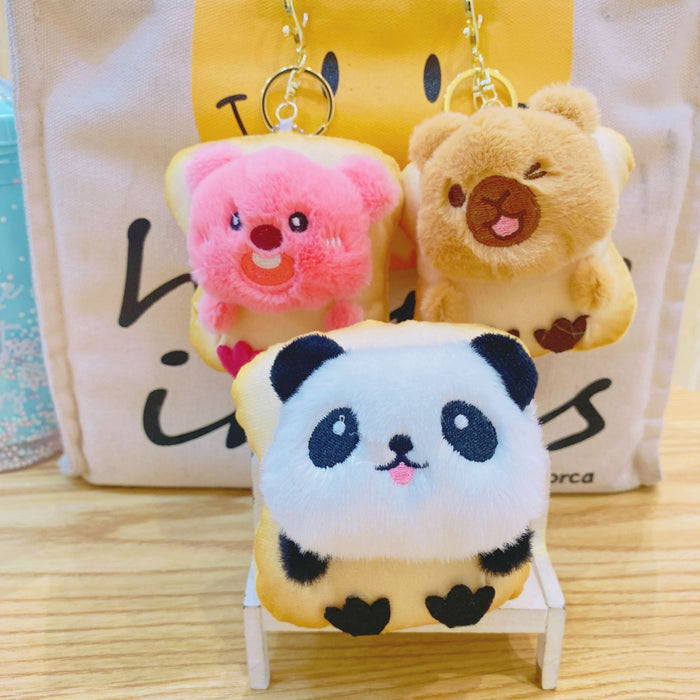 Wholesale Cute Cartoon Plush Keychain JDC-KC-LiuFan018