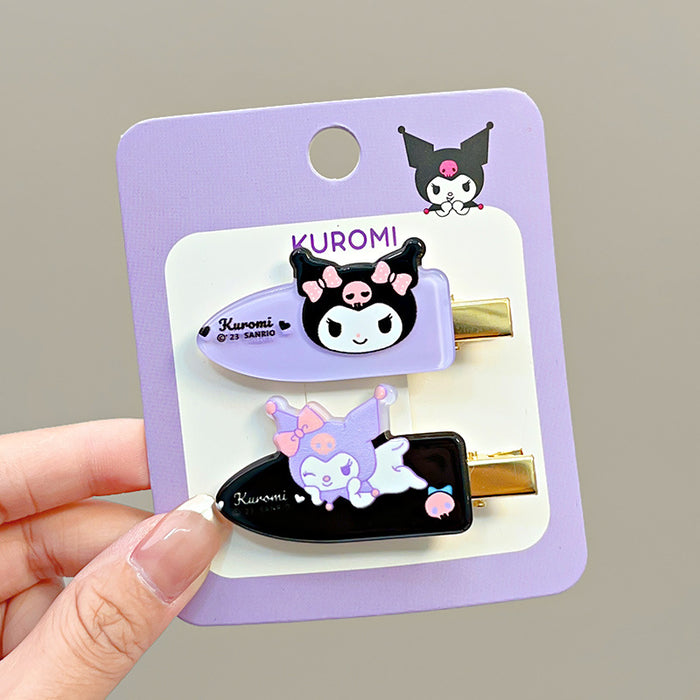 Wholesale Cartoon Resin Hairpin JDC-HC-HengX014