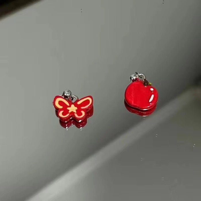 Wholesale Butterfly ear clip without ear hole, niche earring