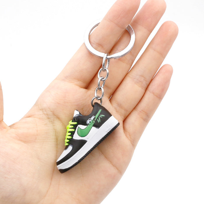 Wholesale PVC Shoe Model Keychain JDC-KC-QLPing004