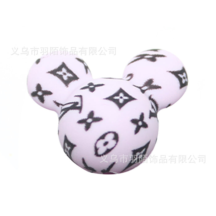 Wholesale 20PCS Cartoon Silicone Beads JDC-BDS-YuMo014