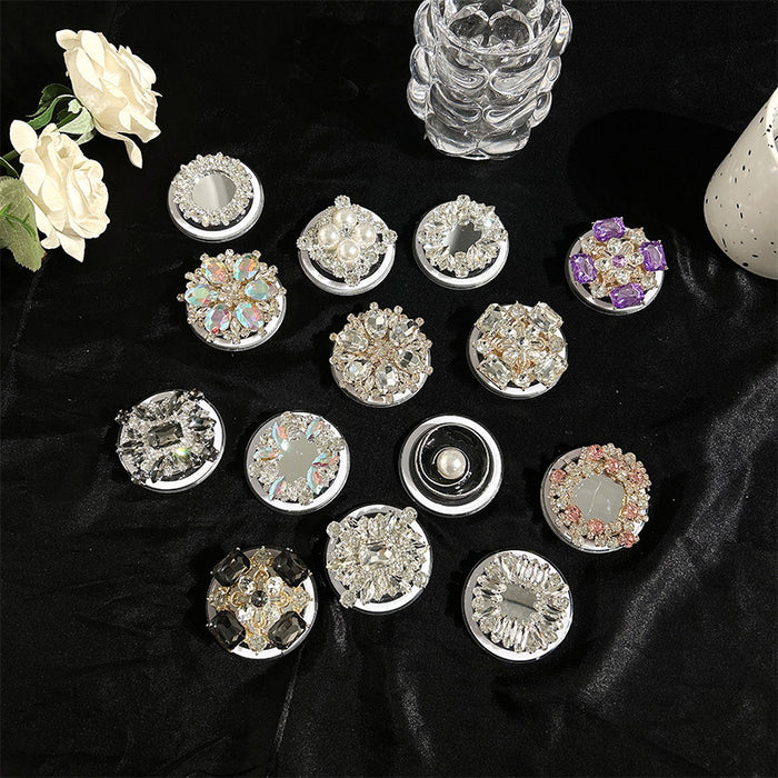 Wholesale Rhinestone Magnetic Phone Ring Holder Retractable Stand