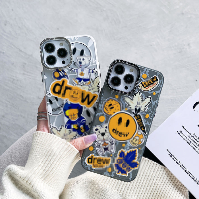 Wholesale Smiley Bear TPU Hard Phone Case JDC-PC-FangXing005