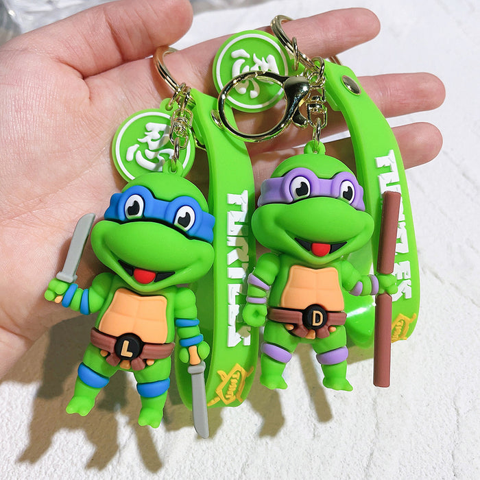 Wholesale Cartoon Silicone Doll Keychain JDC-KC-QiChao056