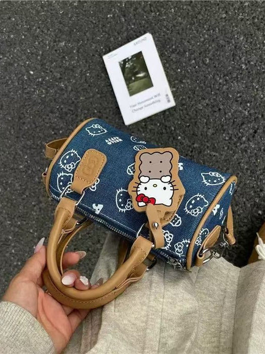 Wholesale Cartoon cat Shoulder Bag Women's Bowling Bag
