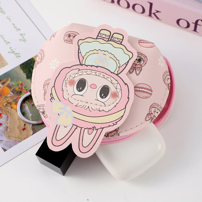 Wholesale New Cute and Fashionable Baby Wallet Keychain Cartoon Doll Keybag Earphone Storage Bag