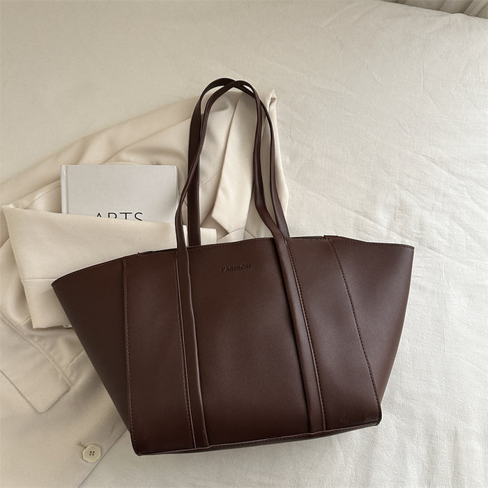 Wholesale Large-Capacity Retro Casual Simple Shoulder Bags