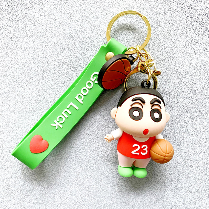 Wholesale PVC Cartoon Doll Keychain JDC-KC-WuYi207