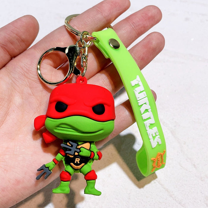 Wholesale Cartoon Silicone Doll Keychain JDC-KC-QiChao056