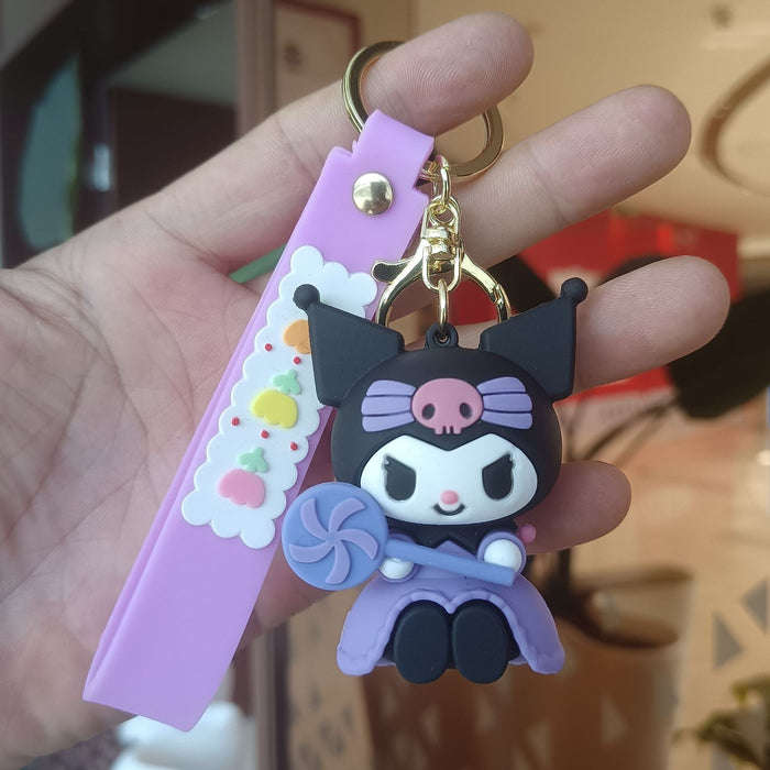 Wholesale PVC Cartoon Doll Keychain JDC-KC-KuangK021