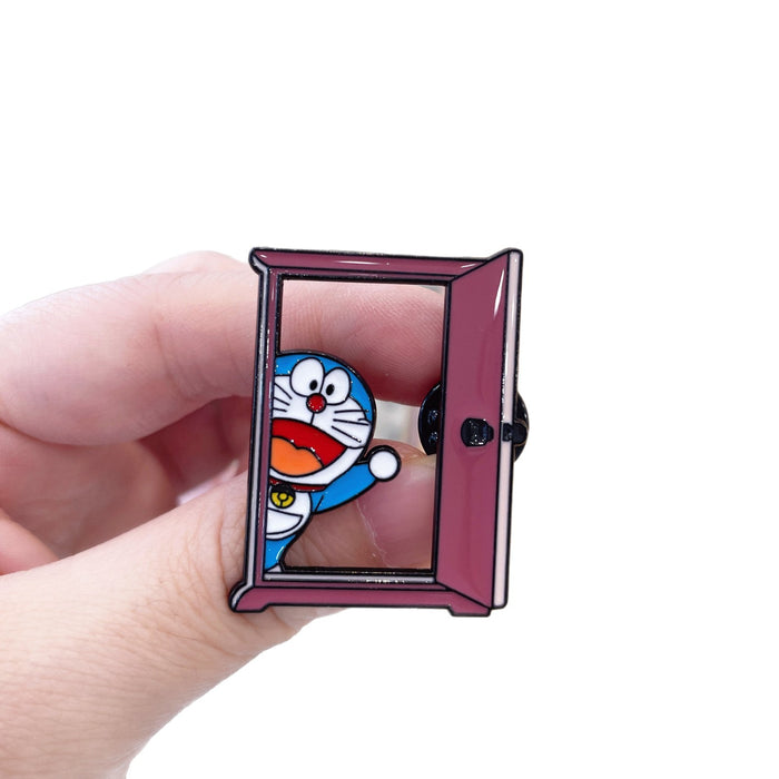 Wholesale Cartoon Anywhere Door Merchandise Brooch