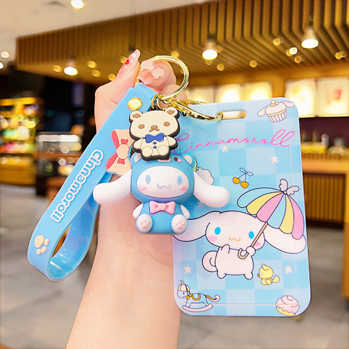 Wholesale Student Campus Meal Card Bus Card Access Card Protective Cover ID Card Cartoon Keychain Pendant Small Gift JDC-KC-YD090