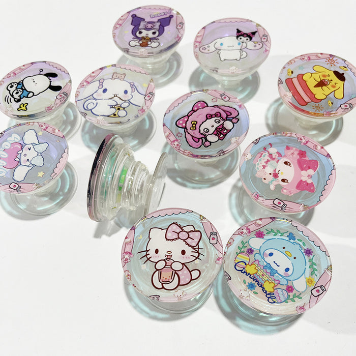 Wholesale Cartoon Bracket Retractable Phone stand