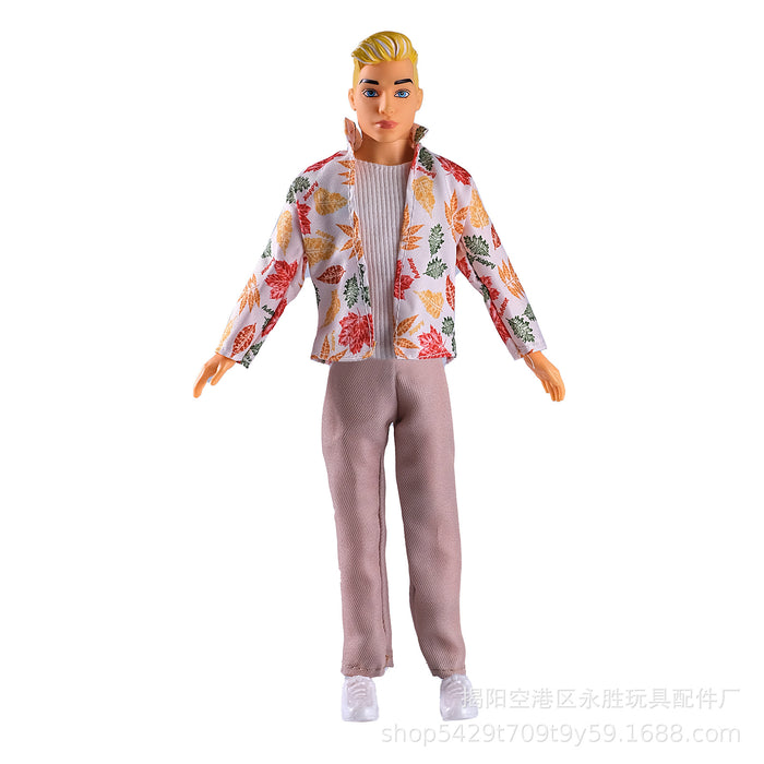 Wholesale prince casual  doll men' s suit children' s toy clothes