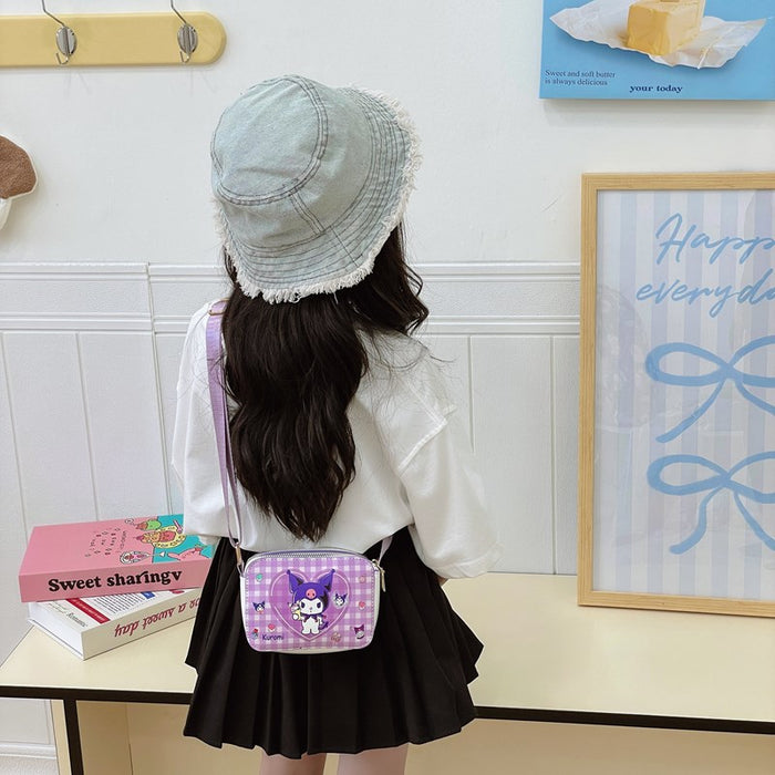 Wholesale Cute cartoon girls'  cross-body shoulder bag