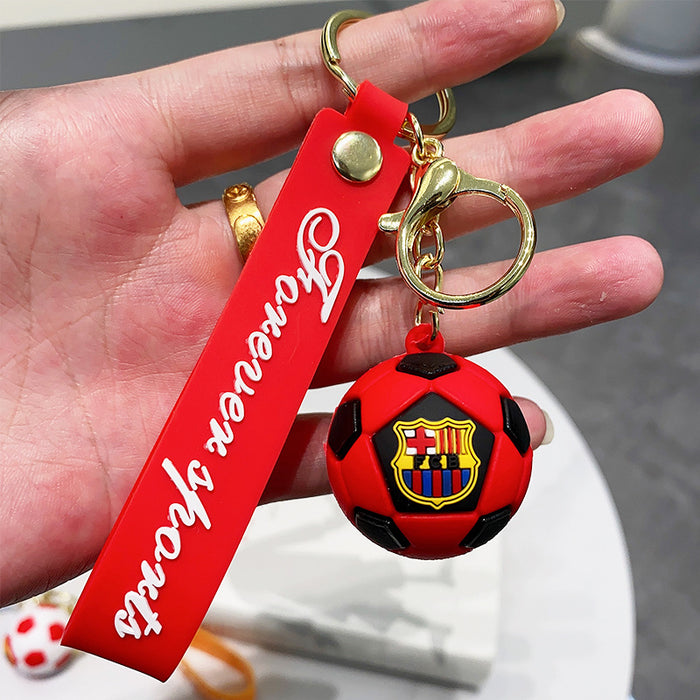 Wholesale PVC Football Keychain JDC-KC-NLu014