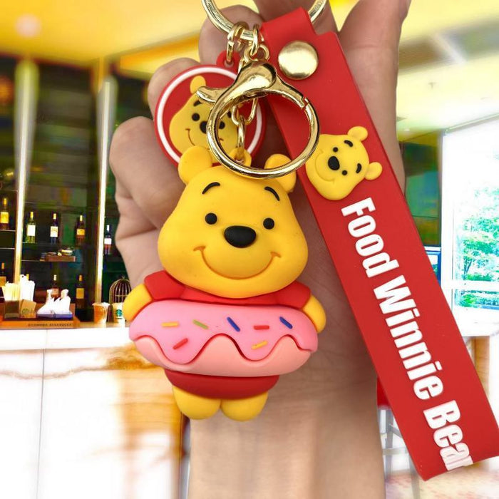 Wholesale Silicone Cartoon Doll Keychain JDC-KC-MingT103