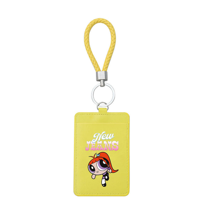 Wholesale PU Card Holder Keychain JDC-KC-ShuaiX002