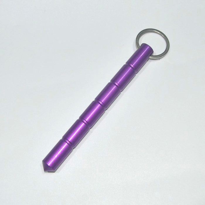 Wholesale Aluminum Alloy Multifunctional Pen Shaped Stick Keychain JDC-KC-KB018